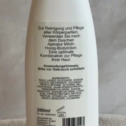 Apinatur Cremedusche Milch-Honig INCI