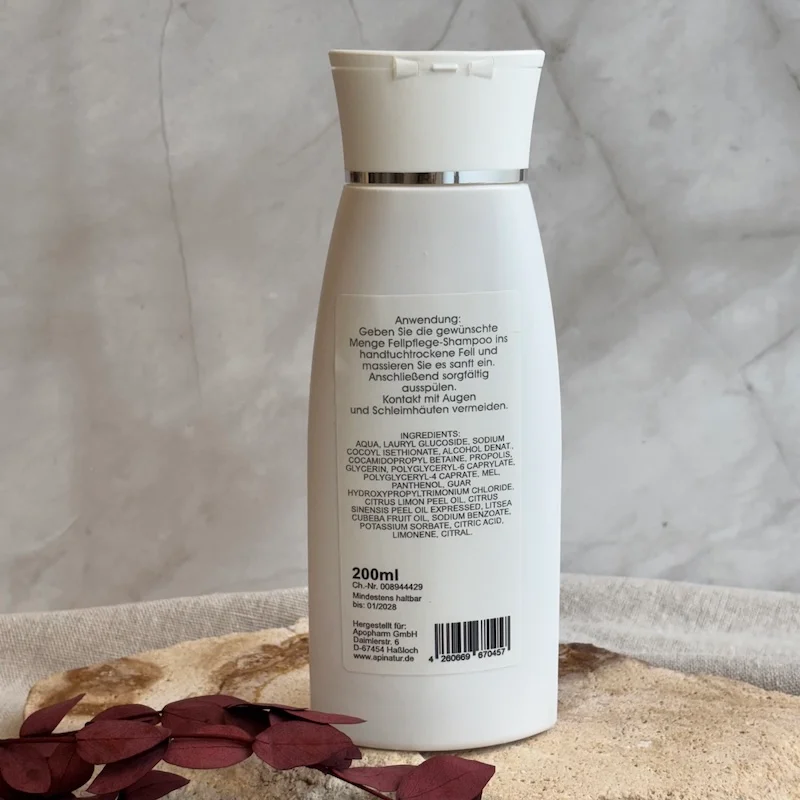 Apinatur Fellpflege-Shampoo mit Propolis Rück