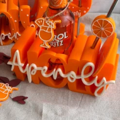 Aperol Geschenkset Holy Aperoly groß mit Flasche Detailbild