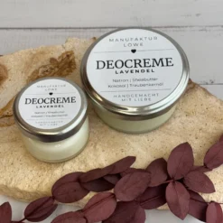 vegane Deocreme Lavendel Übersicht Naturkosmetik