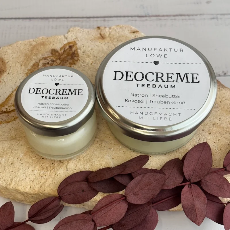 vegane Deocreme Teebaum Übersicht Naturkosmetik