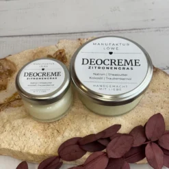 vegane Deocreme Zitronengras Übersicht Naturkosmetik