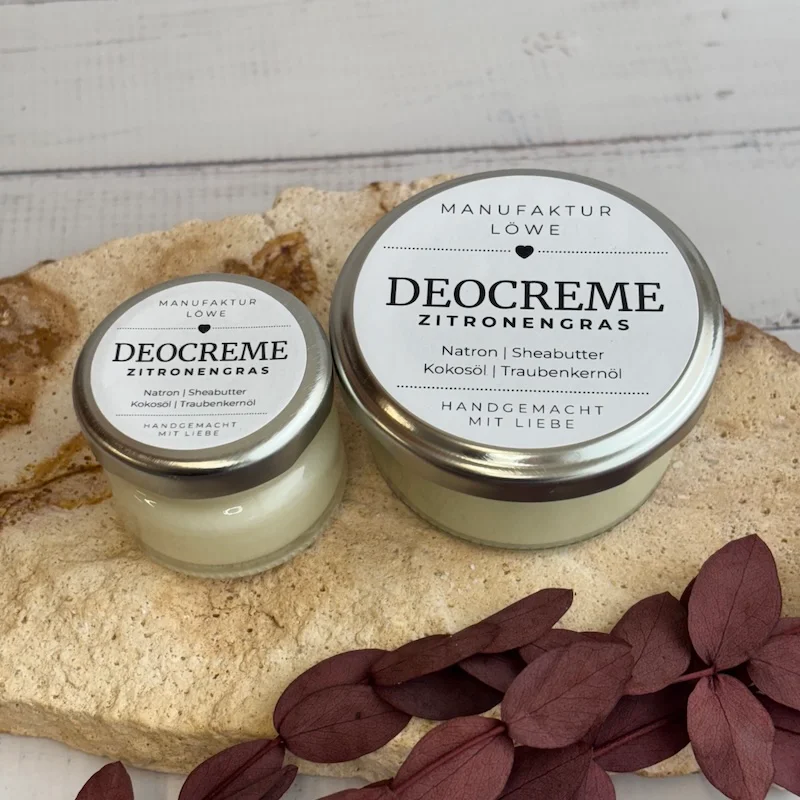 vegane Deocreme Zitronengras Übersicht Naturkosmetik